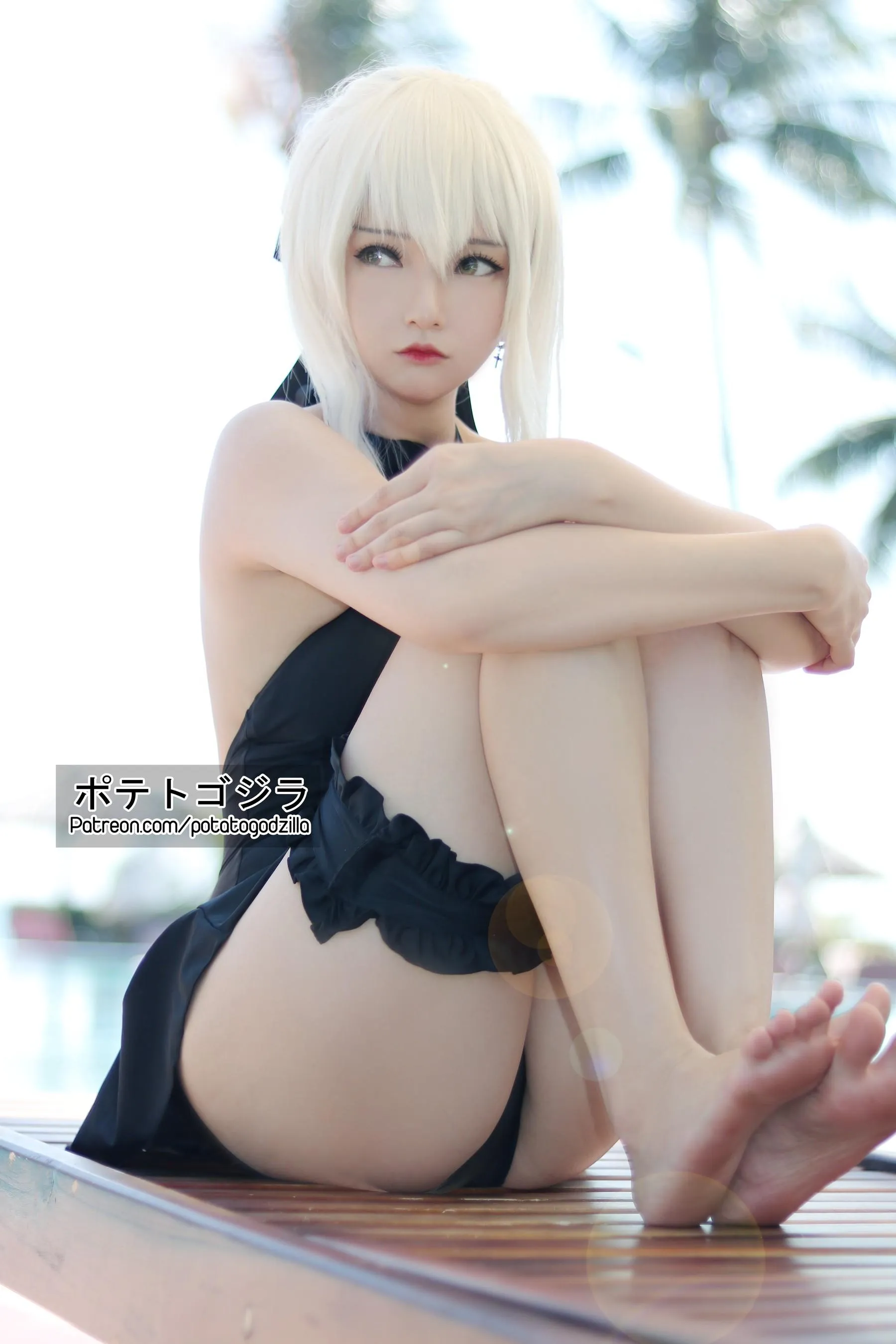 Potato Godzilla – NO.79 Saber Alter Swimsuit [19P]插图7